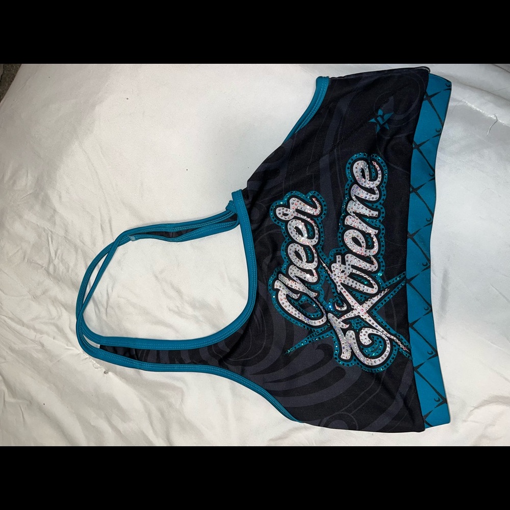 Cheer extreme rebel sports bra